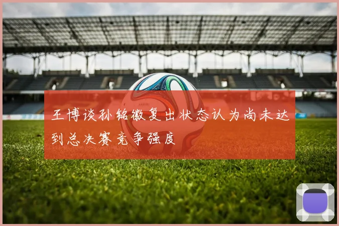王博谈孙铭徽复出状态认为尚未达到总决赛竞争强度